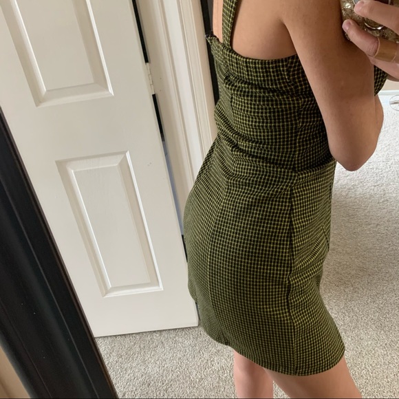 💌bundle3for15%off💌 💚💚PLAID GREEN DRESS - Picture 2 of 4